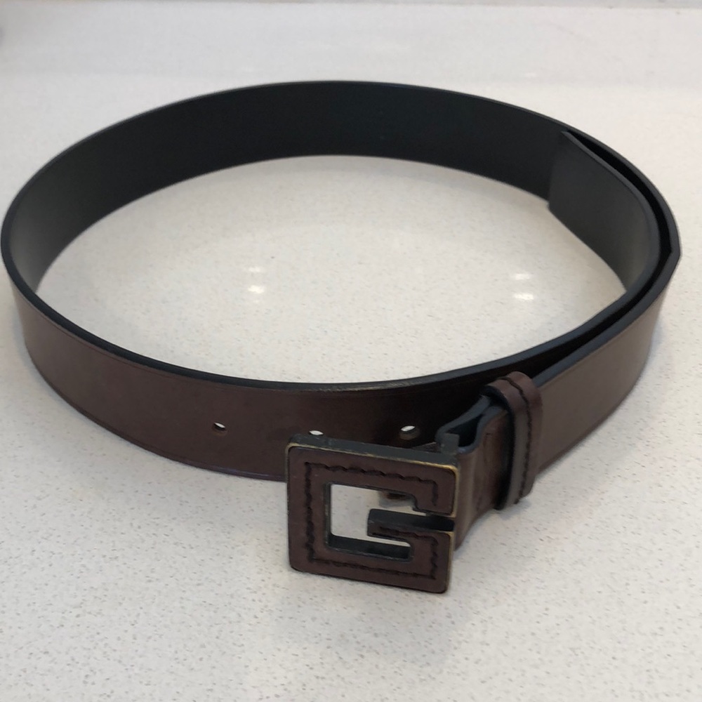 GUCCI Brown leather belt